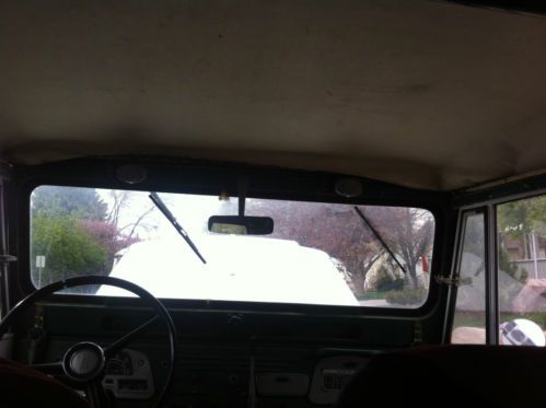 1966 FJ40 LAND CRUISER  RUST FREE REBUILT ENGINE DAILY DRIVER CLEAN TITLE, image 17