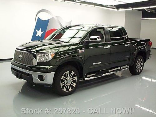 2012 toyota tundra texas sr5 crewmax 4x4 leather 53k mi texas direct auto