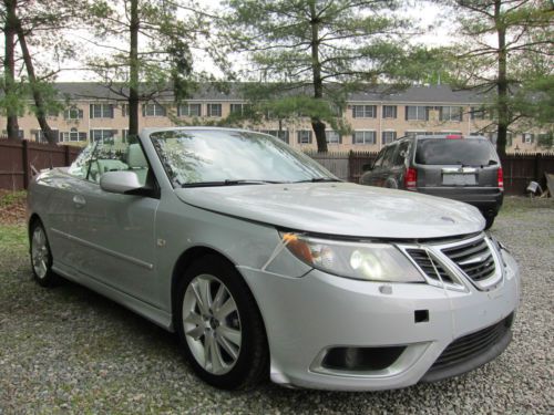 Saab aero 9 3 2008 convertible navigation  damage good title