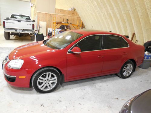 Volkswagen jetta 2006 1.9l tdi diesel -package 2 - spice red