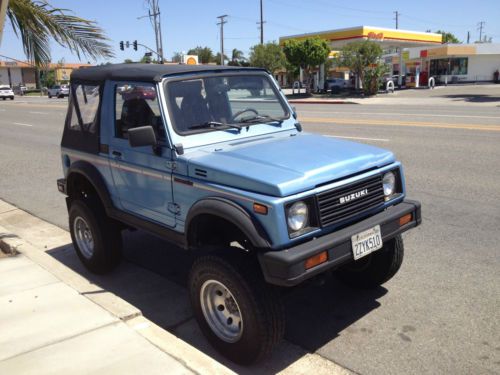 1987 suzuki samurai jx se sport utility 2-door 1.3l