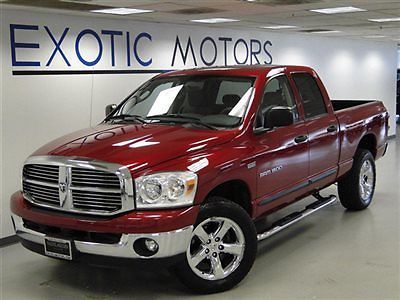 2007 dodge ram1500 quad cab crew-pickup 4x4!! running-boards power-locks 20&#034;whls