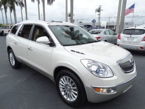 2011 buick enclave 1 owner cxl-1 7 pass nav lthr heated sts more! automatic 4-do
