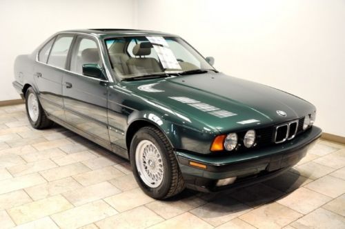 1990 bmw 535i sedan 5 speed manual clean carfax one owner
