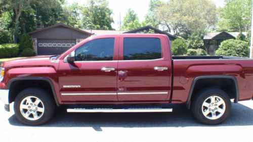 Nearly new gmc sierra z71 4x4 slt crew cab