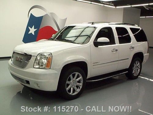 2011 gmc yukon denali awd sunroof nav dvd rear cam 30k texas direct auto