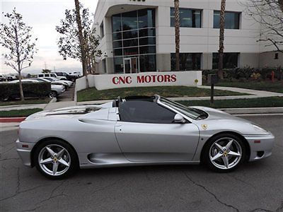2001 ferrari 360 spider f1 super clean / tubi exhaust  we have 15 360&#039;s in stock