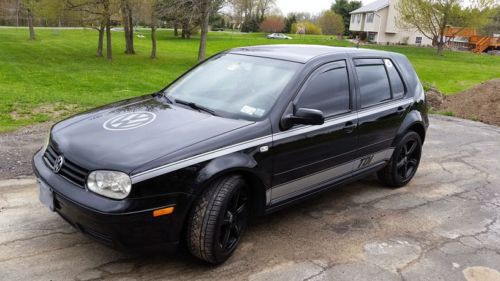 2002 volkswagen golf tdi black 4dr auto gls