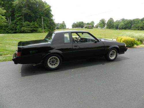 1987 buick t type turbo regal factory stock survivor / grand national gnx 1986