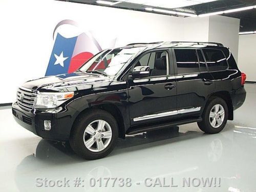 2013 toyota land cruiser 4x4 sunroof nav dvd 8-pass 28k texas direct auto