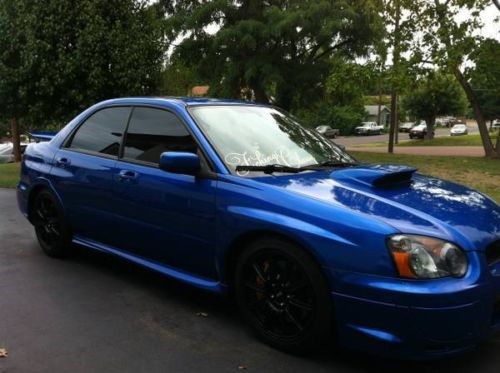 2005 subaru impreza wrx sti sedan 4-door 2.5l