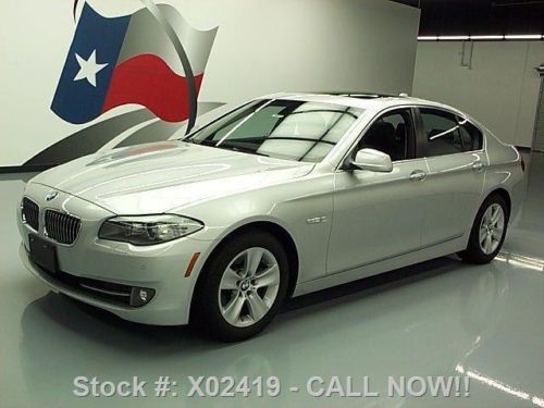 2012 bmw 528i premium turbo sunroof nav rear cam 26k mi texas direct auto