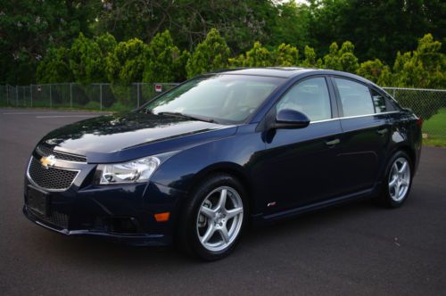 2011 chevrolet cruze ltz rs package sedan 4-door 1.4l auto