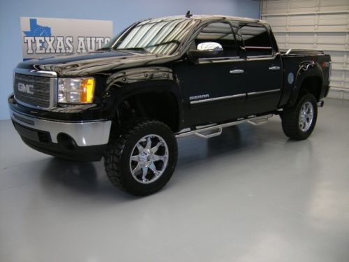 We finance!!!  2012 gmc sierra 1500 sle z71 4x4 lifted leather 38k mi texas auto