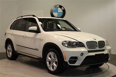 2013 bmw x5 5.0 awd suv white sport package navigation 3rd row seats