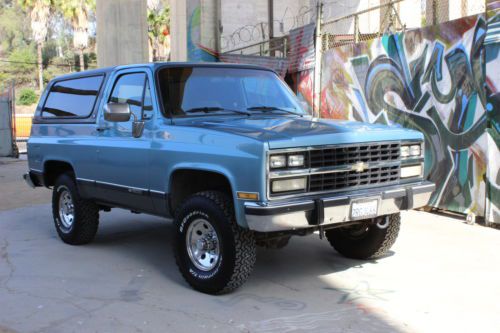 1989 chevrolet k5 blazer fuel injection silverado edition