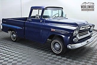 1959 chevrolet short box big window apache v8