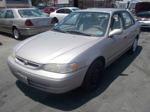 1999 toyota corolla no reserve