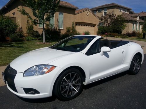 2012 mitsubishi eclipse spyder gs sport convertible 2-door 2.4l