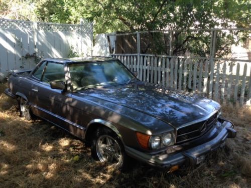 1977 mercedes benz 450sl convertible 400 series 2 door