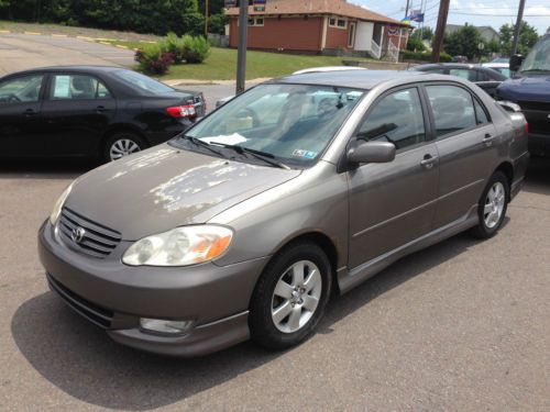 2003 toyota corolla s sedan 4-door 1.8l