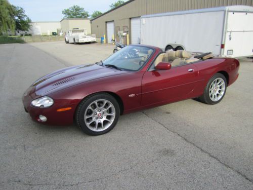 2001 jaguar xkr base convertible 2-door 4.0l - supercharged luxury !