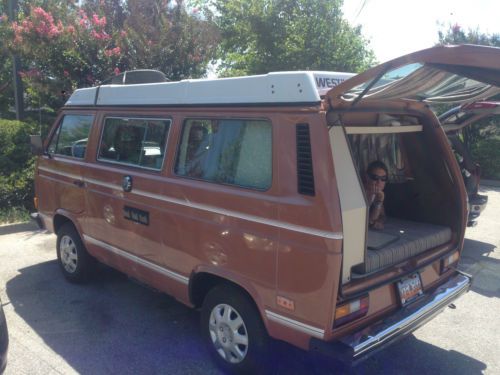 1983 volkswagen vanagon campmobile van camper 3-door 1.9l