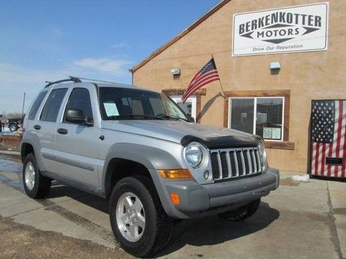 2005 jeep liberty sport 2.8l crd diesel 4x4 auto cloth 81k strong!