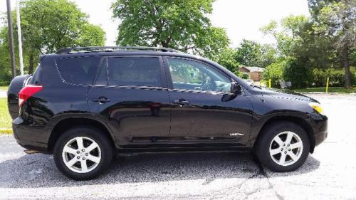 2006 toyota rav4 limited 4wd 2.4l black