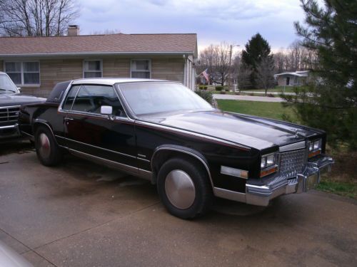 Triple black eldorado biarritz coupe