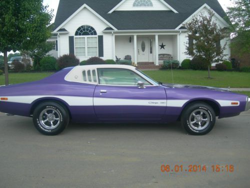 1974 dodge charger special edition hardtop 2-door 6.6l