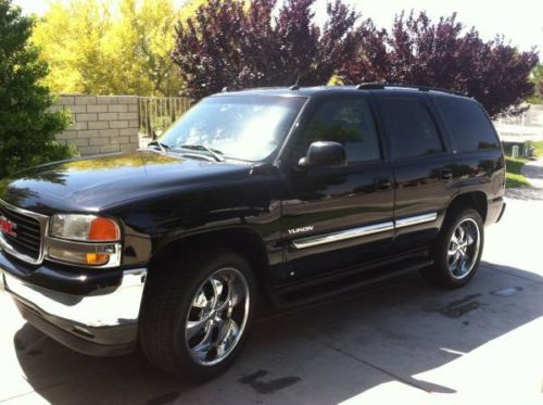 2005 GMC Yukon Black SUV SLT Truck Leather Clean - OBO Or Best Offer, US $9,500.00, image 2