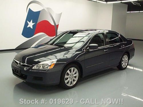 2006 honda accord ex v6 auto heated leather sunroof 88k texas direct auto