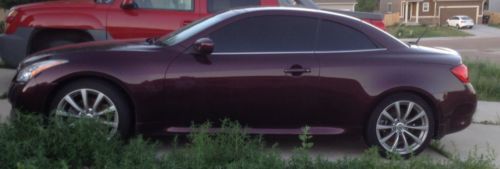 2009 infiniti g37 sport convertible hard top