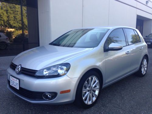 2013 volkswagen golf tdi 4dr diesel leather 18k no reserve!!!