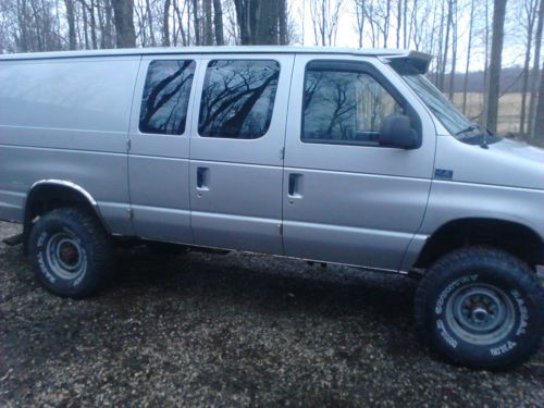 ***4x4***4x4** 1998 ford e-350 econoline xl extended cargo van 2-door 7.3l *4wd*