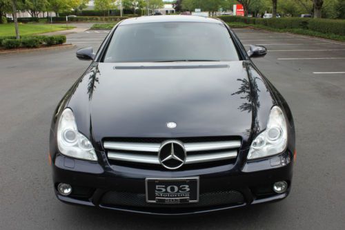 2011 Mercedes CLS550 Capri Blue Metallic / Gray Leather, US $48,500.00, image 2