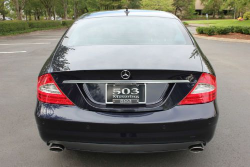2011 Mercedes CLS550 Capri Blue Metallic / Gray Leather, US $48,500.00, image 6