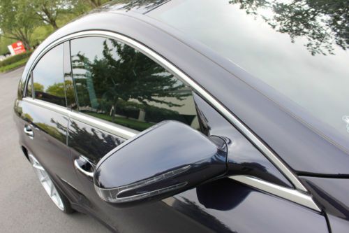 2011 Mercedes CLS550 Capri Blue Metallic / Gray Leather, US $48,500.00, image 9