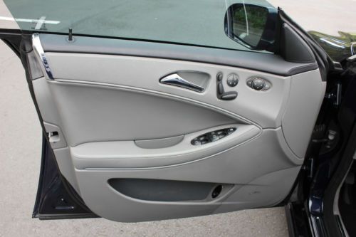 2011 Mercedes CLS550 Capri Blue Metallic / Gray Leather, US $48,500.00, image 12