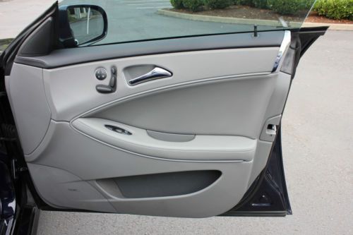 2011 Mercedes CLS550 Capri Blue Metallic / Gray Leather, US $48,500.00, image 15