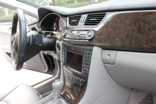 2011 Mercedes CLS550 Capri Blue Metallic / Gray Leather, US $48,500.00, image 18