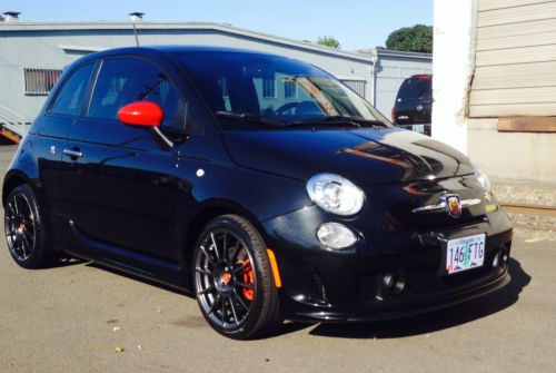 Fiat abarth 230hp venom with ferrari tribute badging