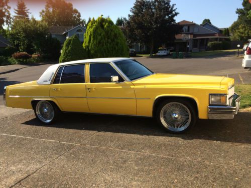 1978 cadillac deville base sedan 4-door 7.0l