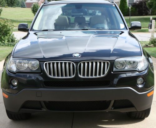 2008 bmw x3 3.0si sport utility awd with sport and winter packages