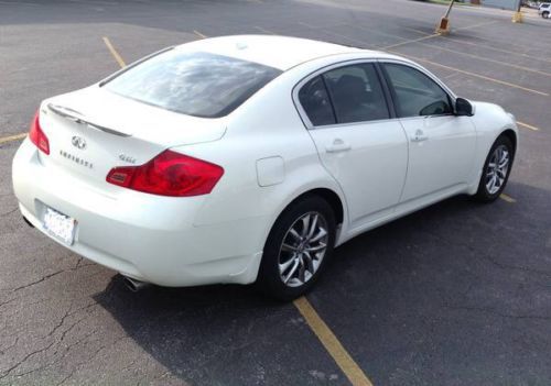 2008 infiniti g35 x sedan 4-door 3.5l, leather seats, navigation, back up camera