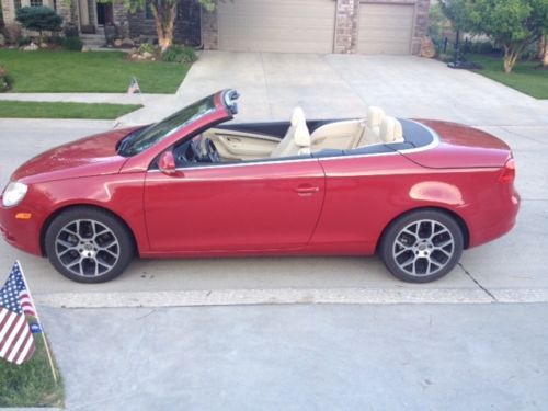 2008 volkswagen eos hardtop convertible 2.0l turbo