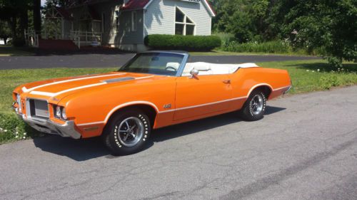 Oldsmobile 442 olds cutlass classic vintage muscle convertible ragtop rare