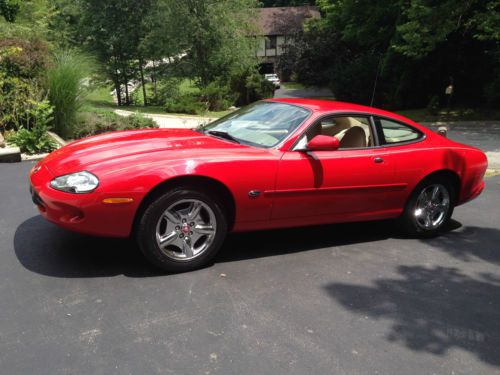 1999 jaguar xk8 coupe, rare extremely low miles