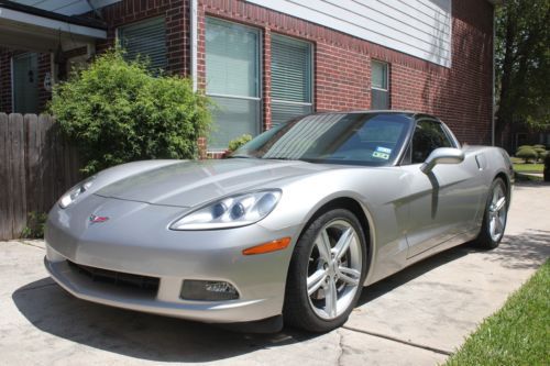 2008 chevrolet corvette coupe - auto, npp, heads up display, dual roof package